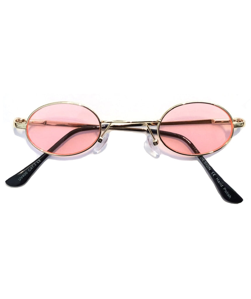 Pink Round Sunglasses