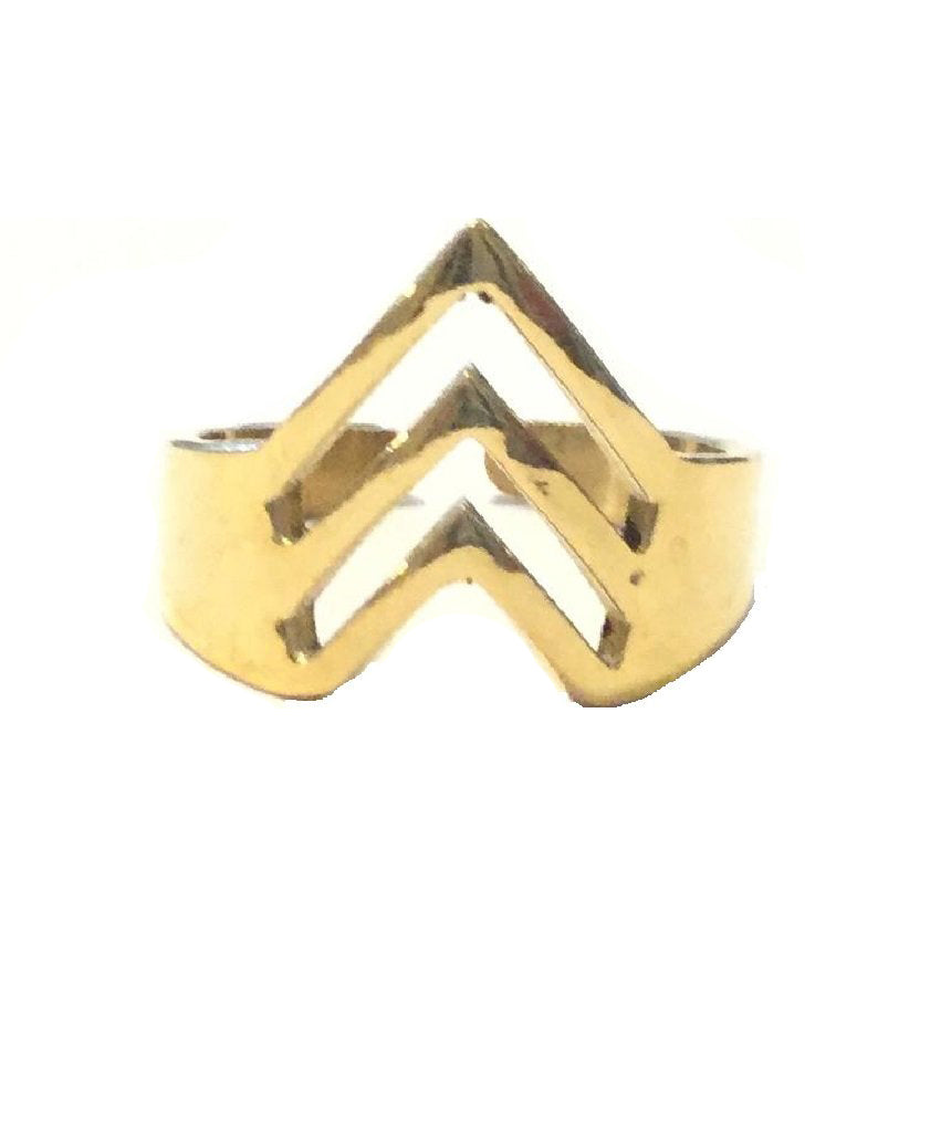 Triple Triangle Ring
