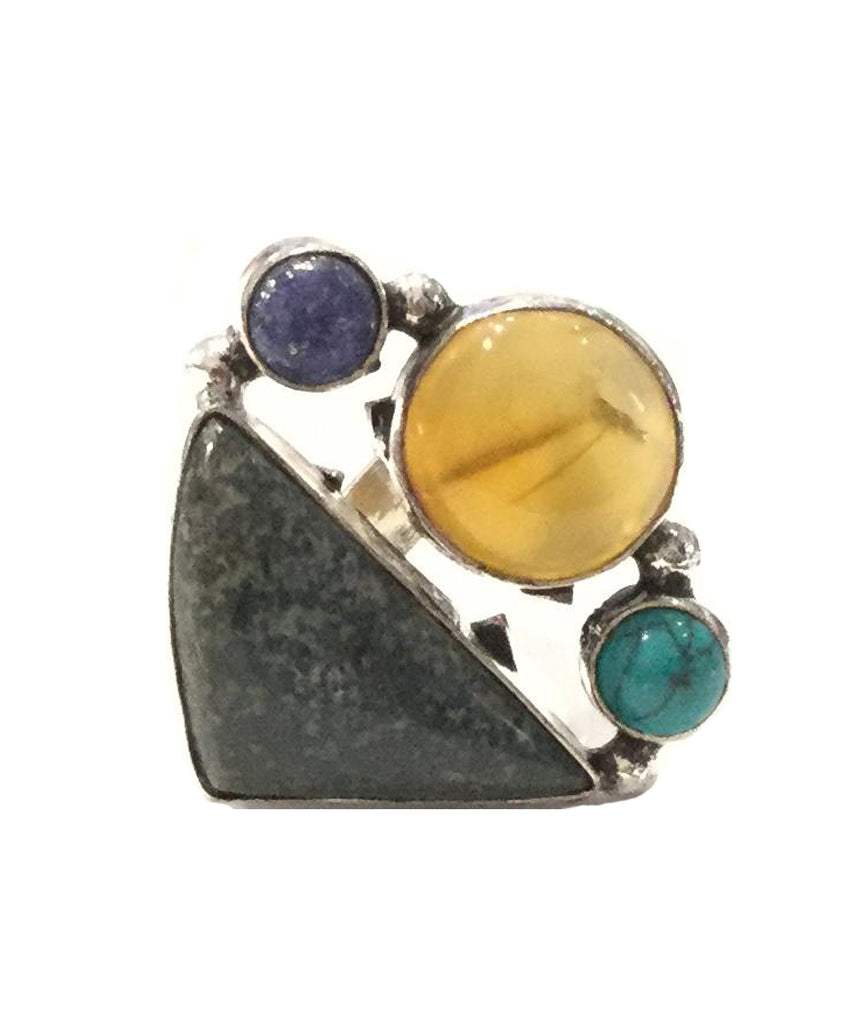 4 Gemstone Ring