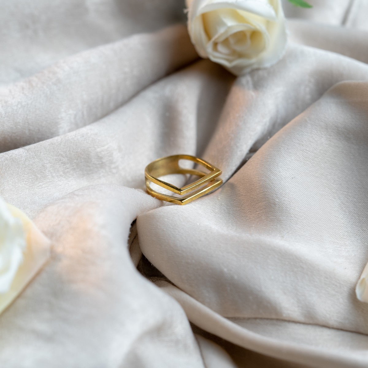 Geometric Thumb Ring
