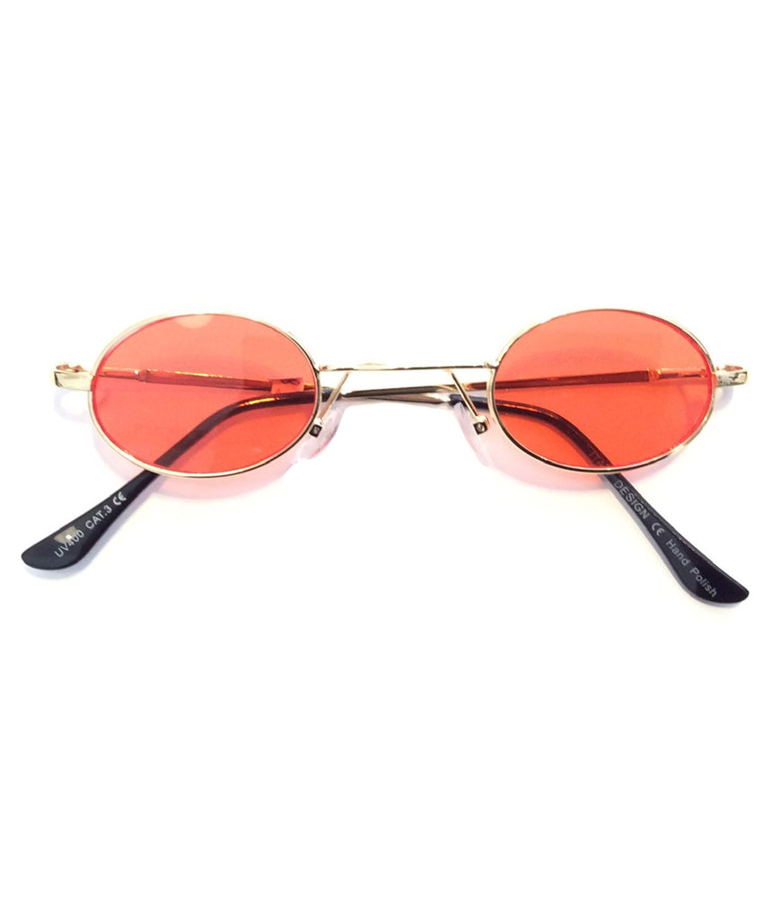 Red Round Sunglasses