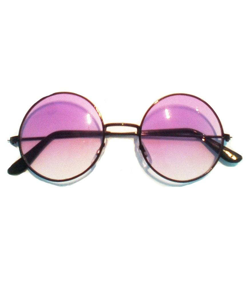 Round sunglasses plastic frame clearance