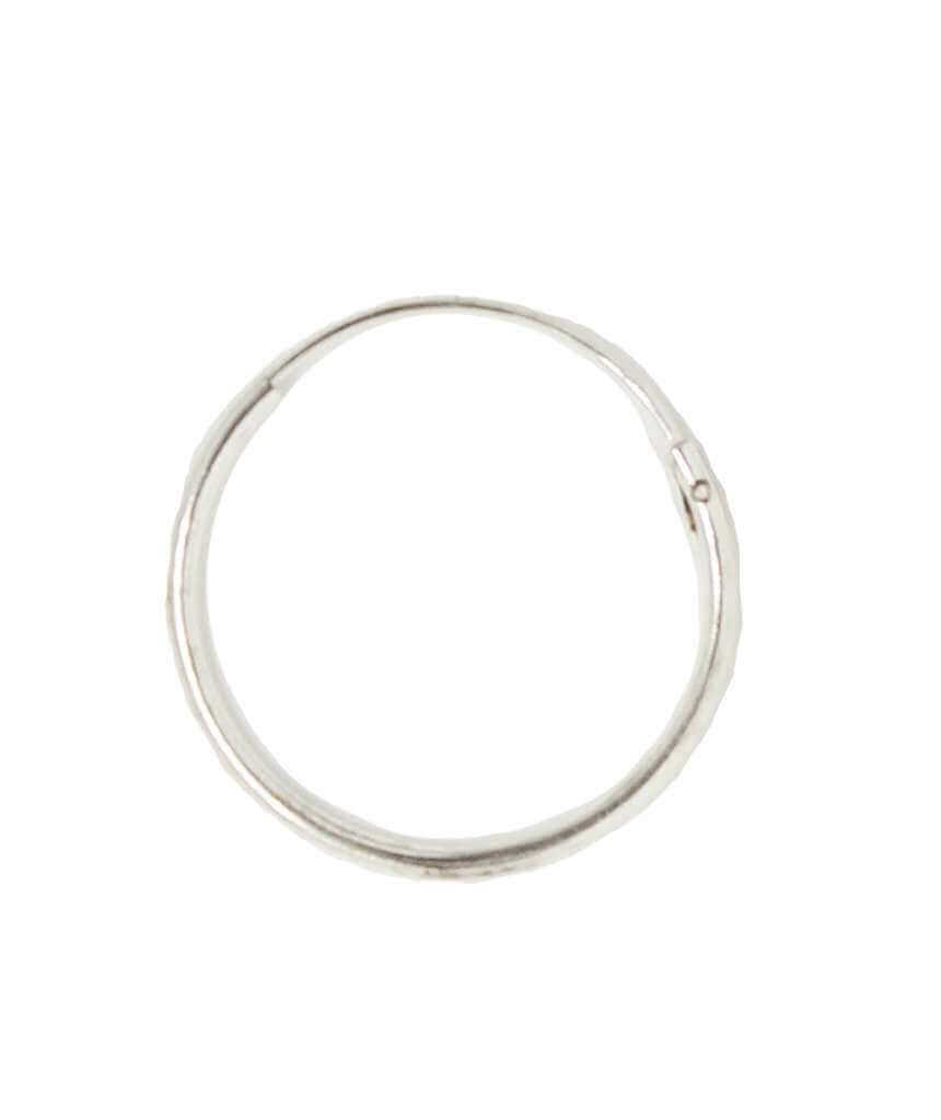 Silver Elegant Hoop Earrings