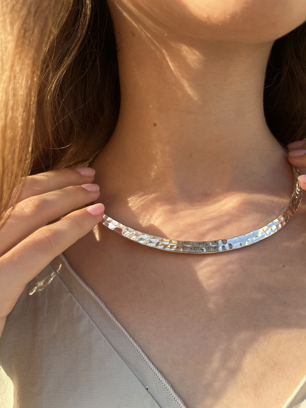 Hammered Necklace