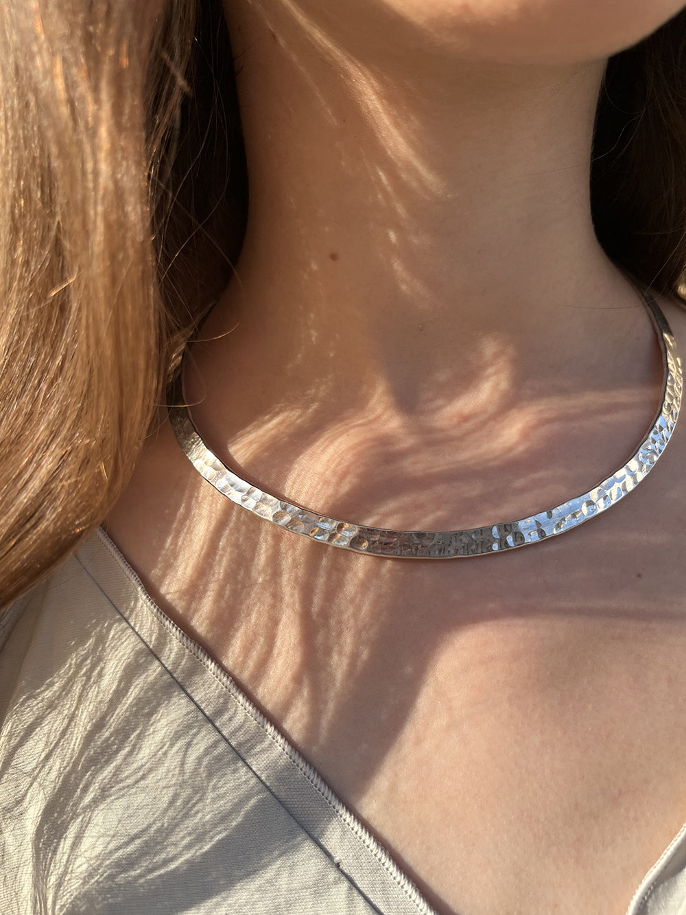 Hammered Necklace