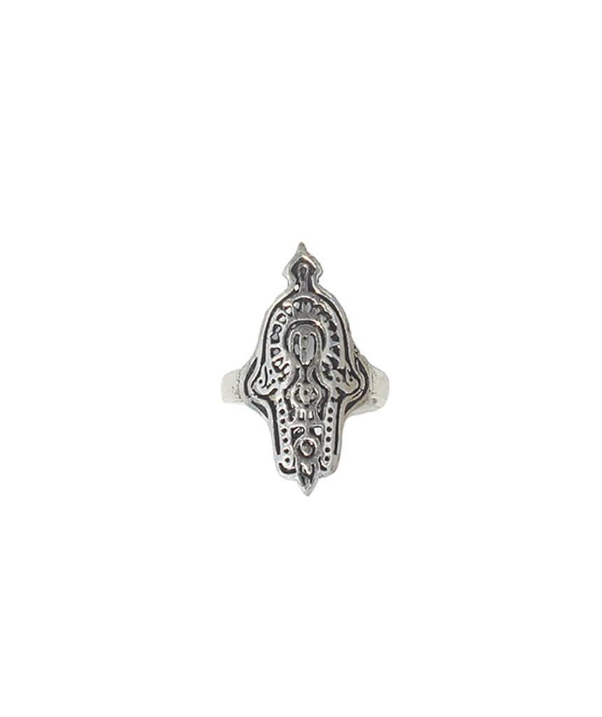 Silver Hamsa Ring