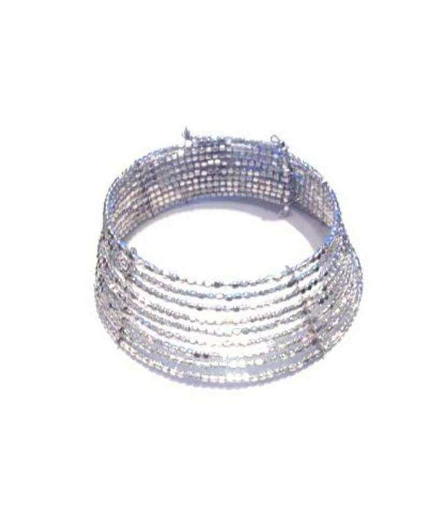 Silver Imperial Choker Necklace