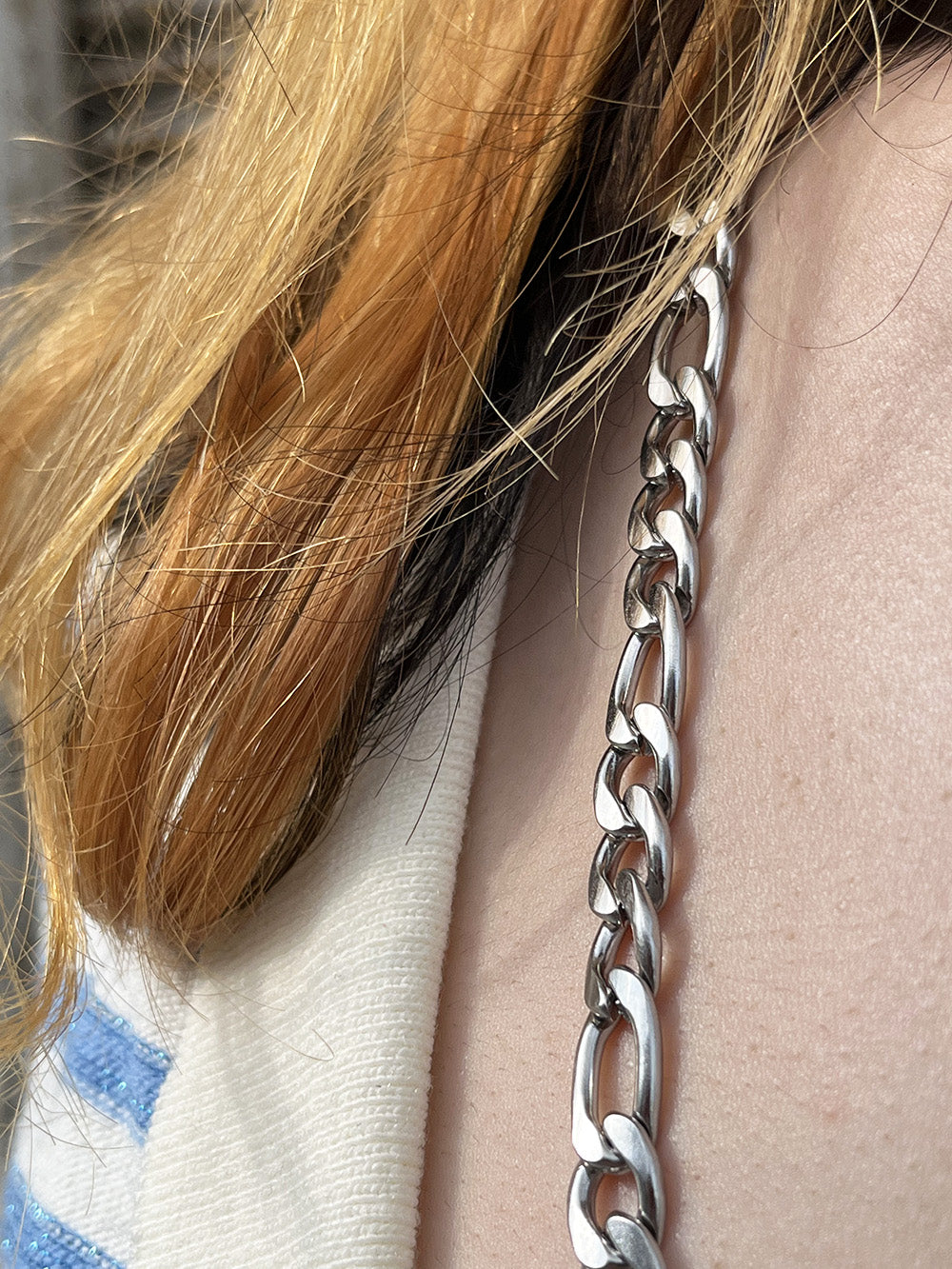 Silver Link Chain Necklace