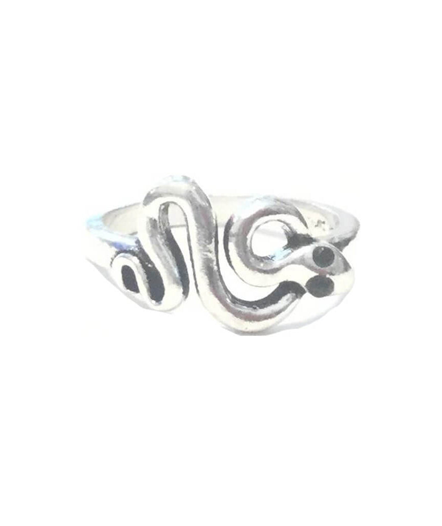 Silver Mini Snake Ring