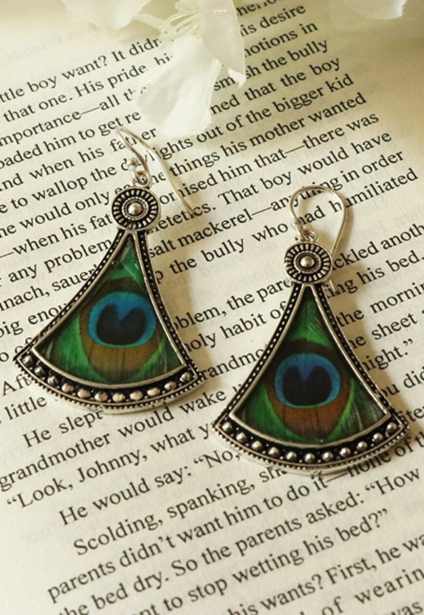 Peacock Earrings