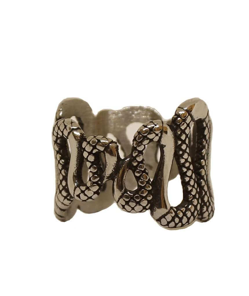 Silver Snake Thumb Ring