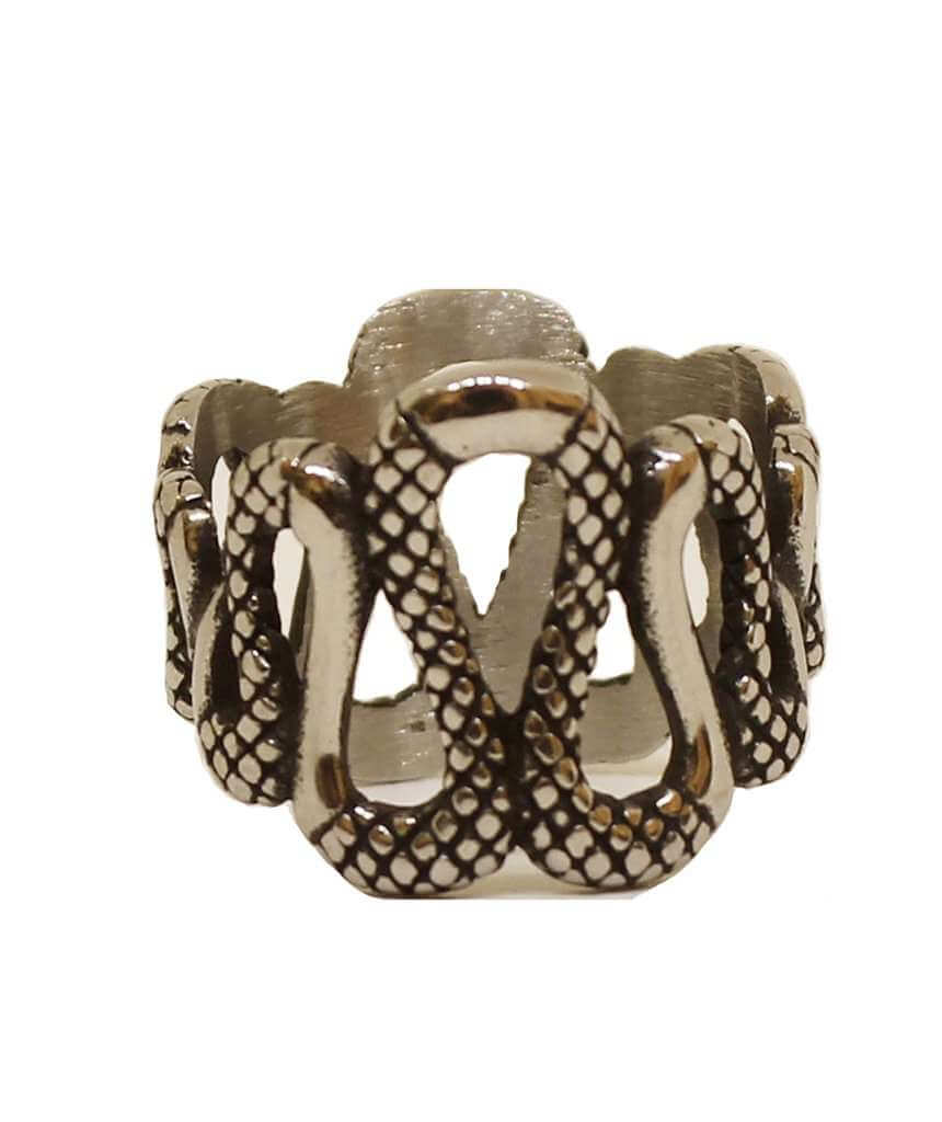 Silver Snake Thumb Ring