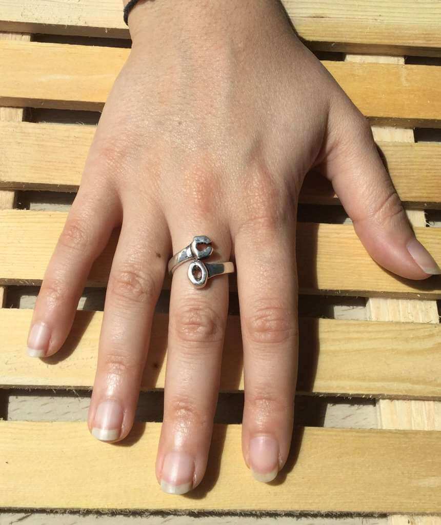 Silver Tool Ring