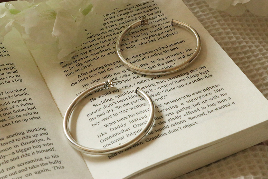 Basic Semi-Open Hoop Earrings