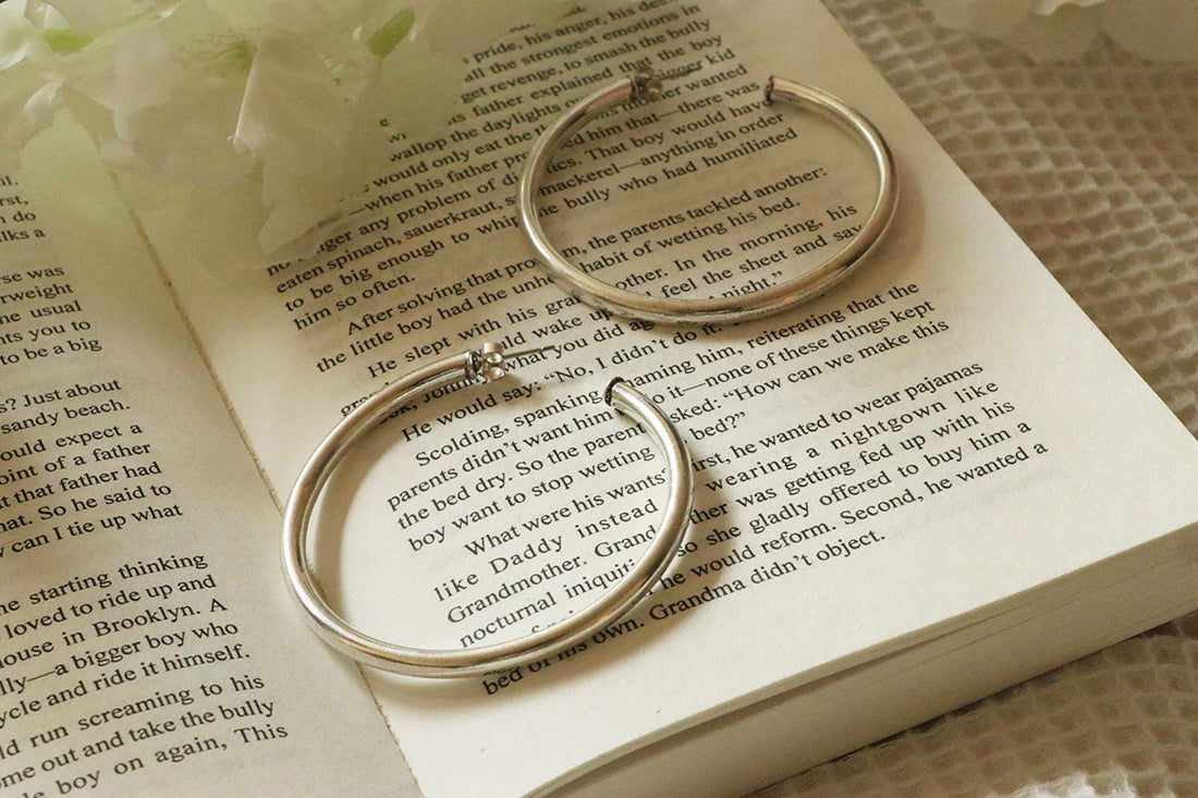 Basic Semi-Open Hoop Earrings