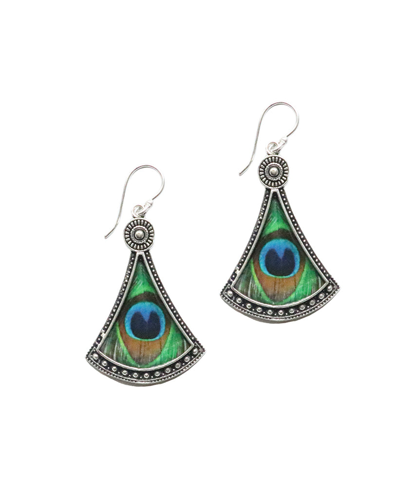 Peacock Earrings