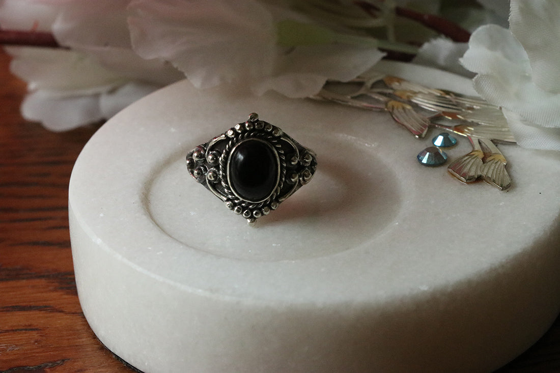 Sterling Silver Gemstone Ring