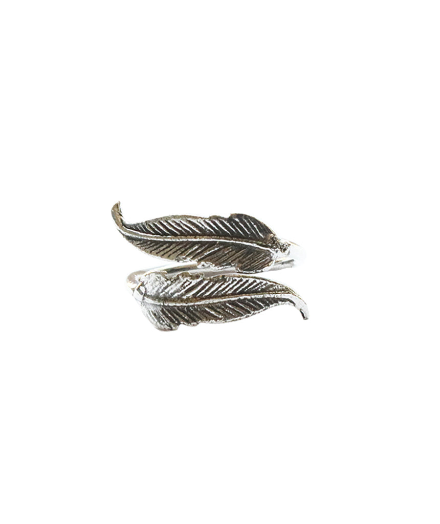 Double Feather Ring