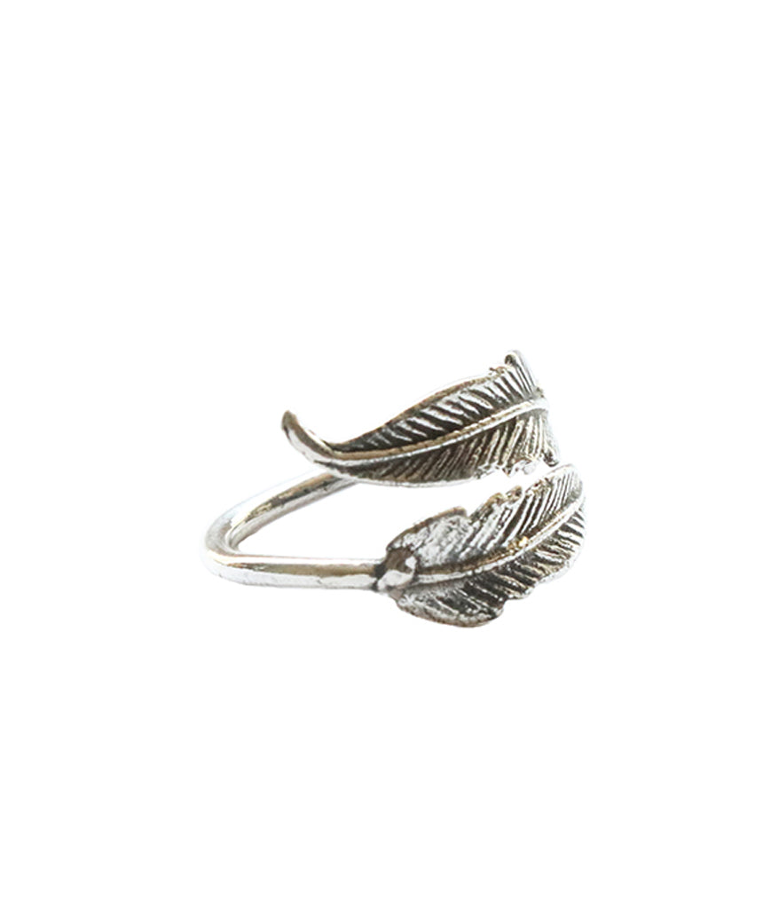 Double Feather Ring