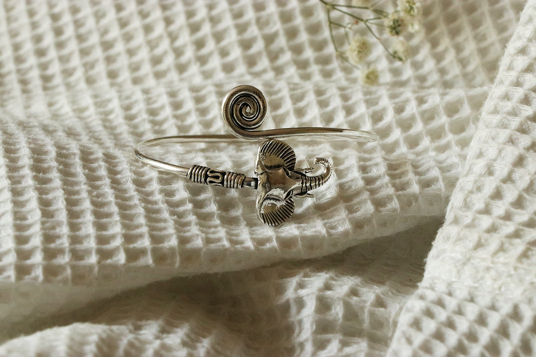 Elephant Bangle Bracelet