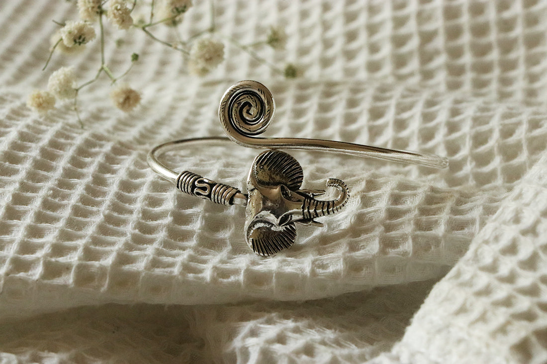 Elephant Bangle Bracelet