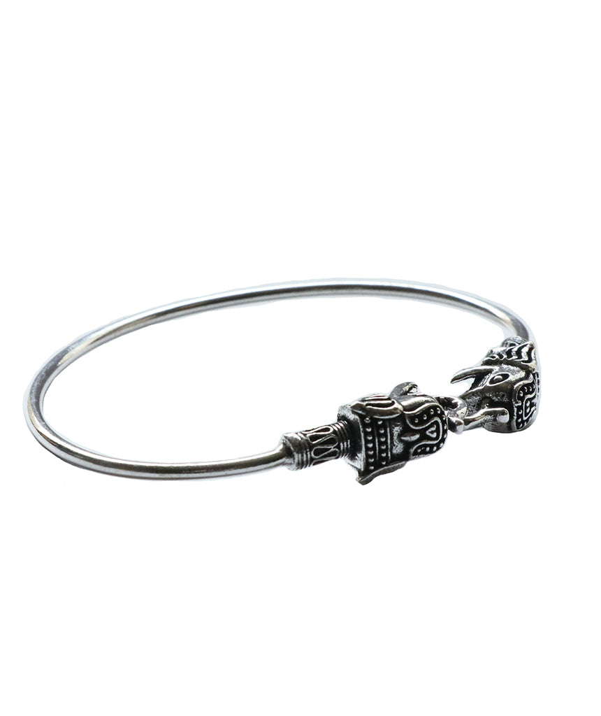 Elephant Bangle Bracelet