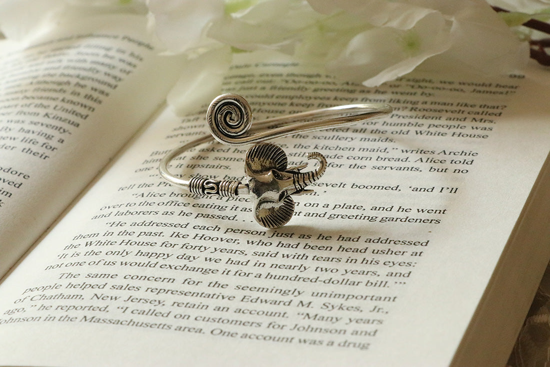 Elephant Bangle Bracelet