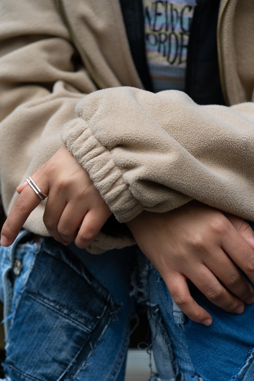 Geometric Thumb Ring