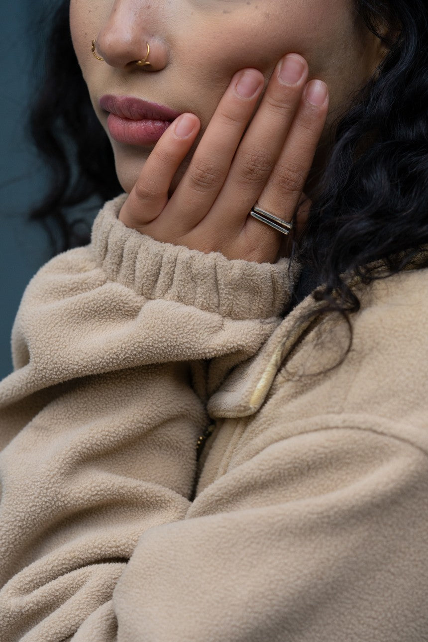 Geometric Thumb Ring