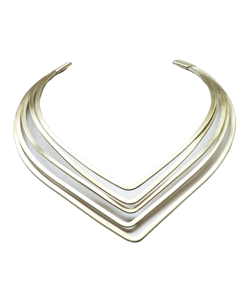 Silver Medussa Choker