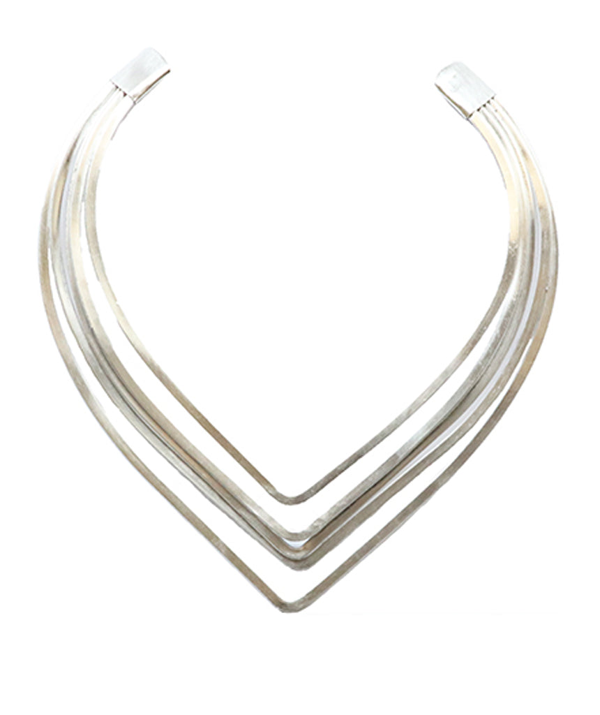 Silver Medussa Choker