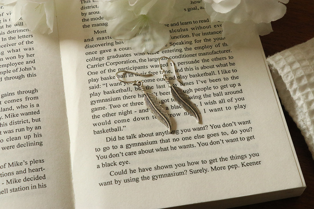 Mini Feather Earrings