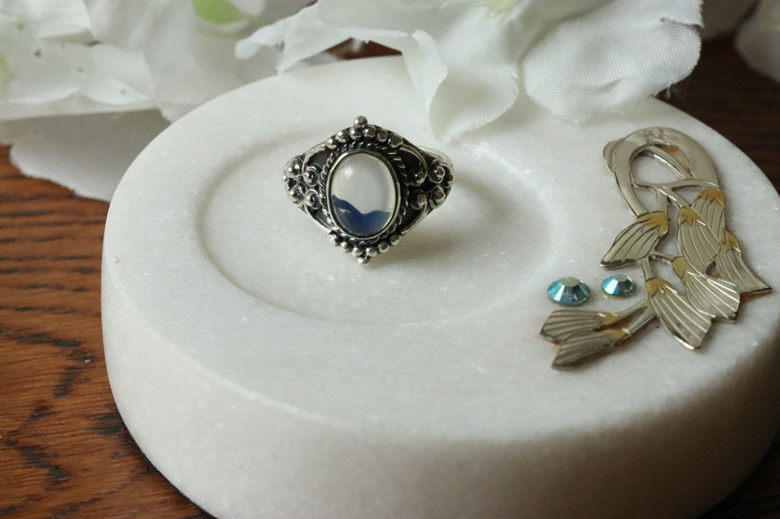 Sterling Silver Gemstone Ring