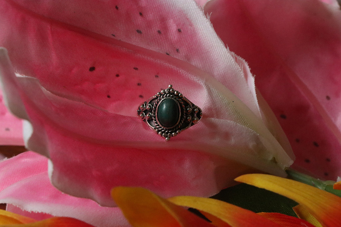 Sterling Silver Gemstone Ring