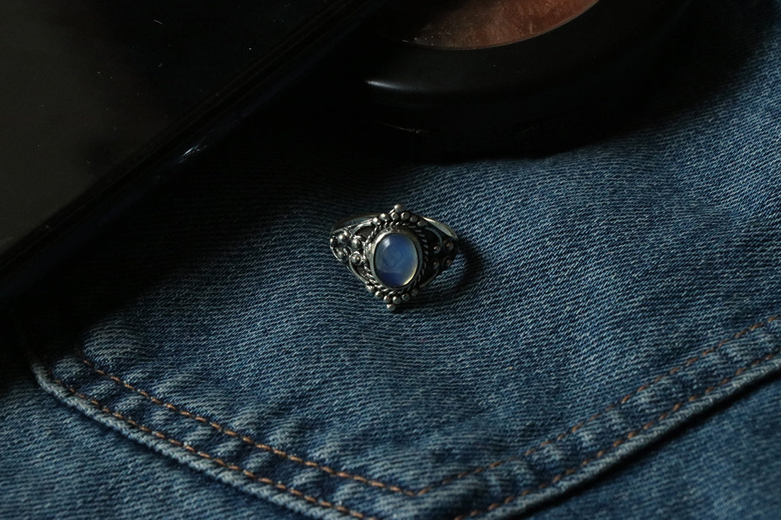 Sterling Silver Gemstone Ring