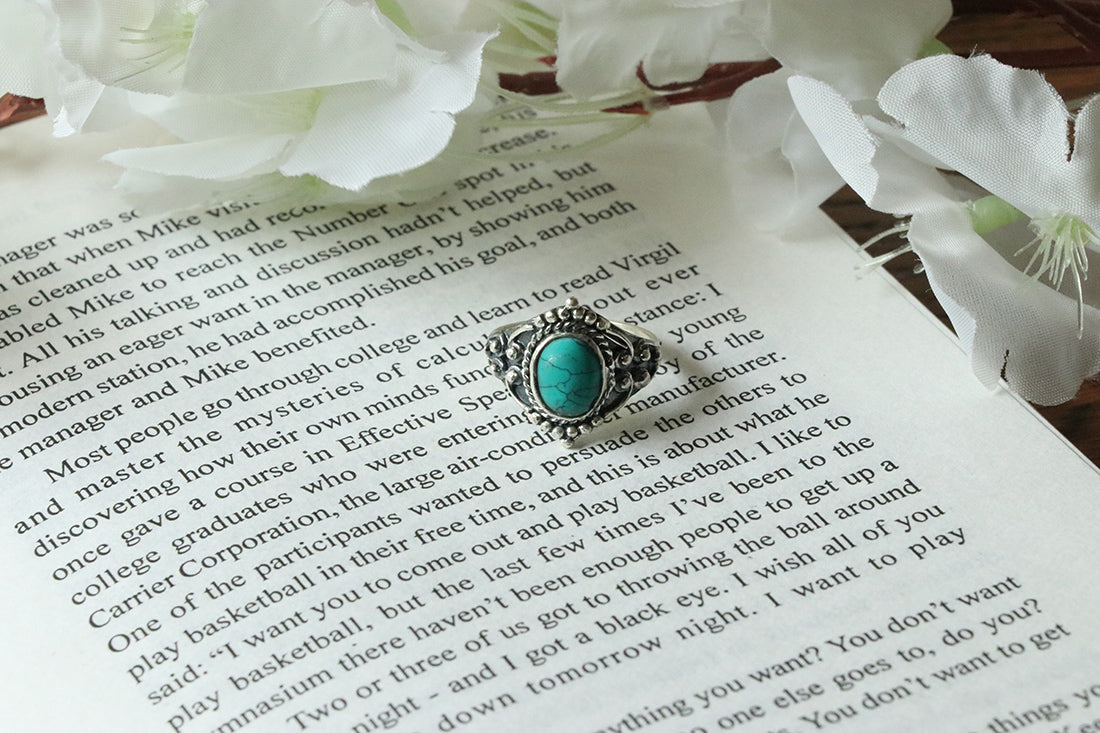 Sterling Silver Gemstone Ring