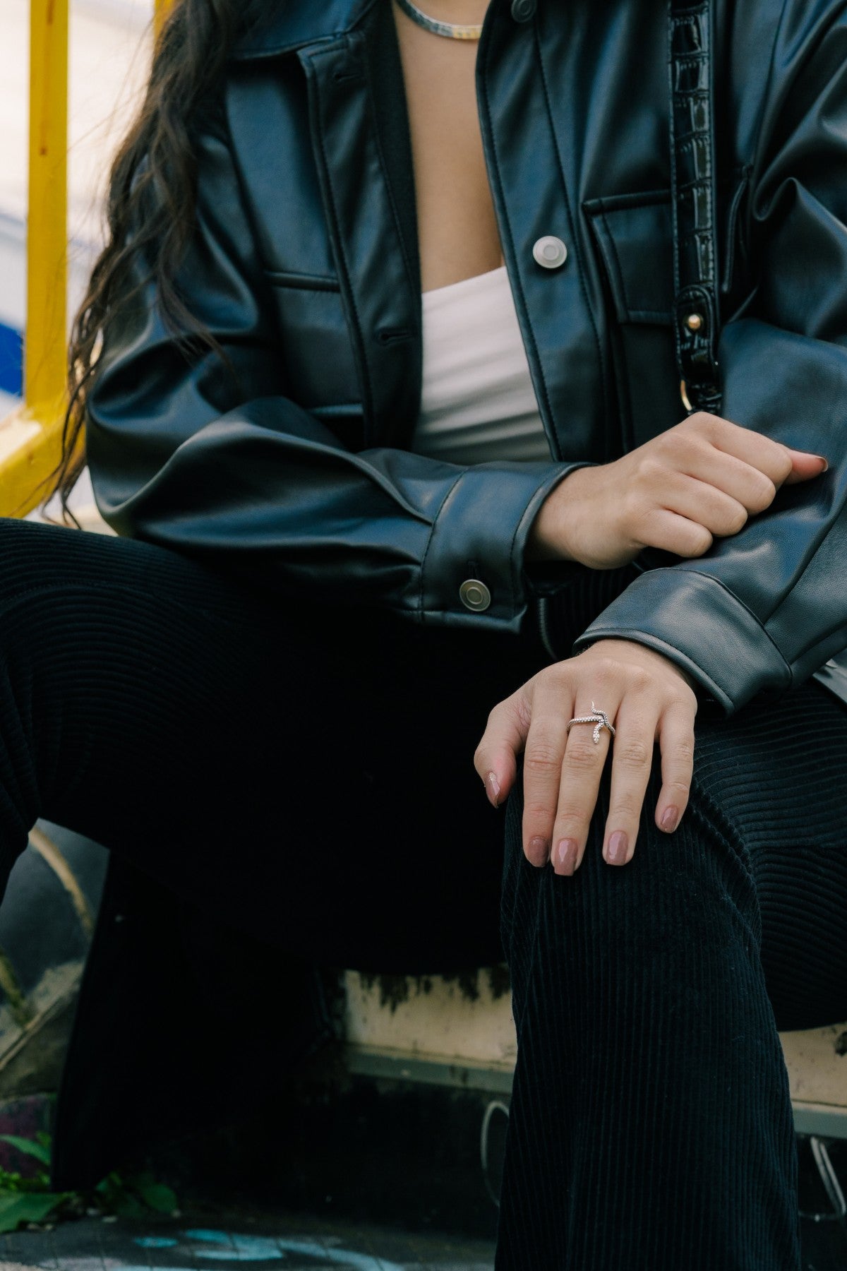 Adjustable Snake Ring