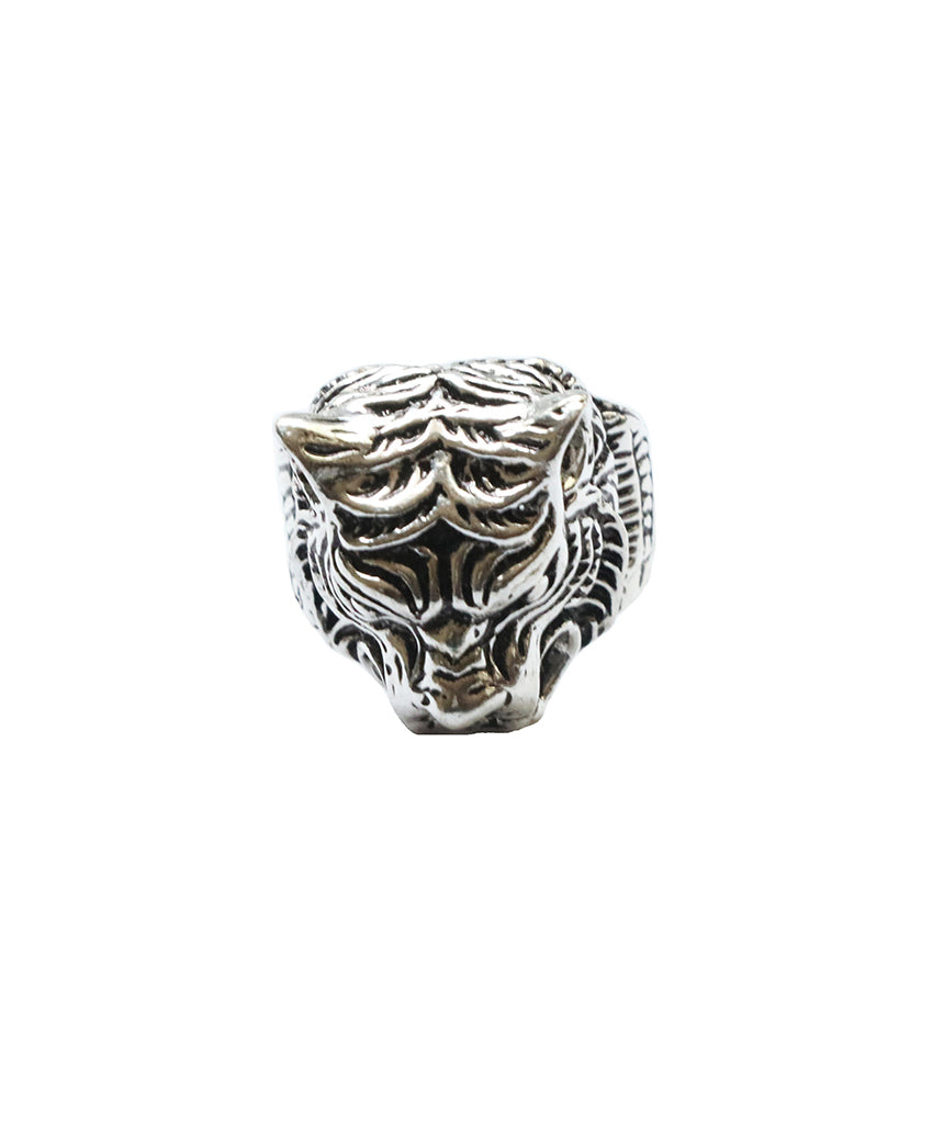 Tiger Head Ring