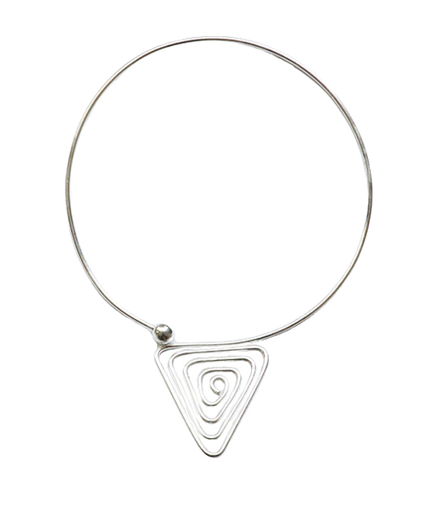 Triangle Pendant Choker
