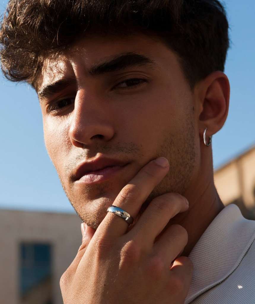 Simple Silver Band Ring