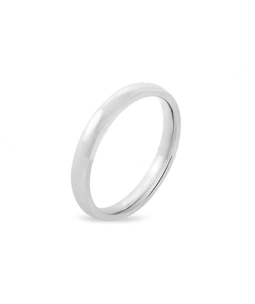 Simple Silver Band Ring
