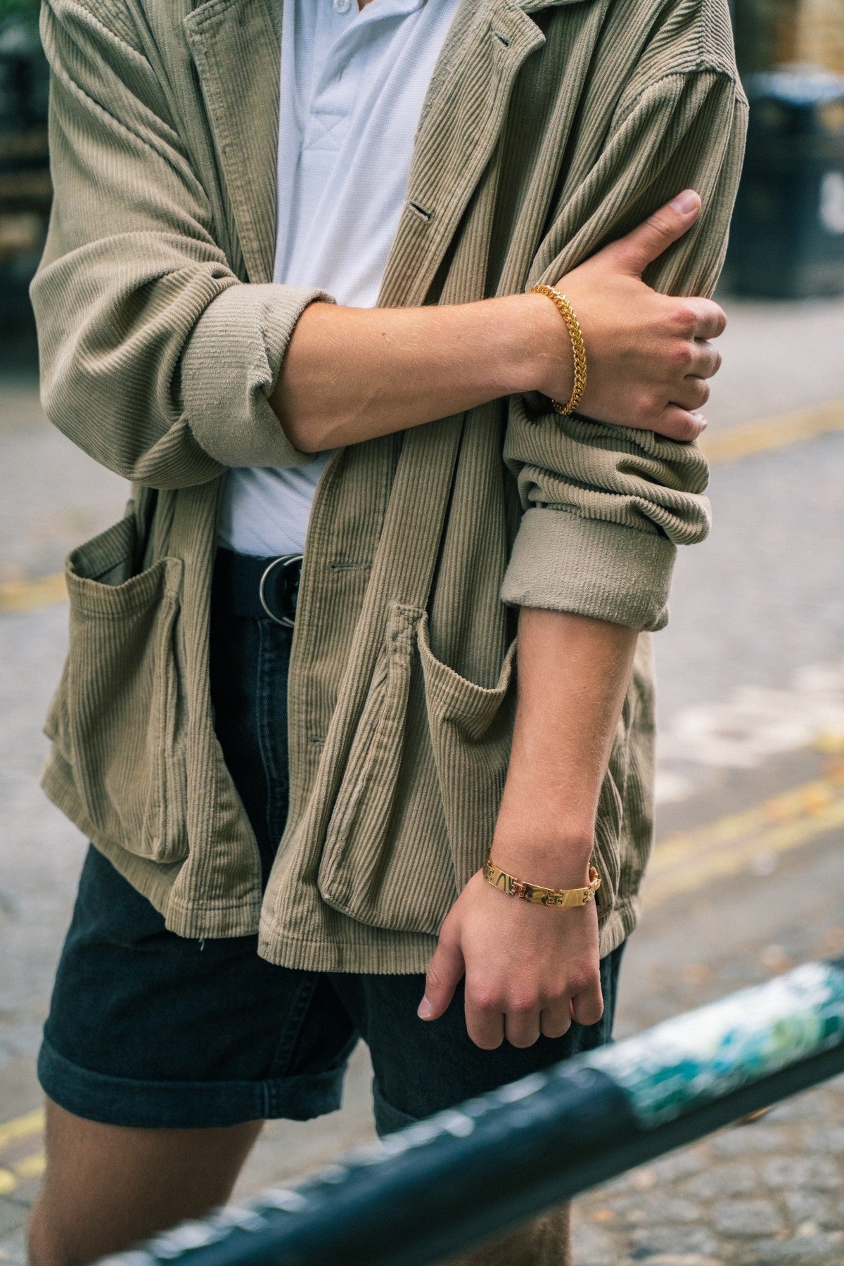 Stainless Steel Gold Bracelet