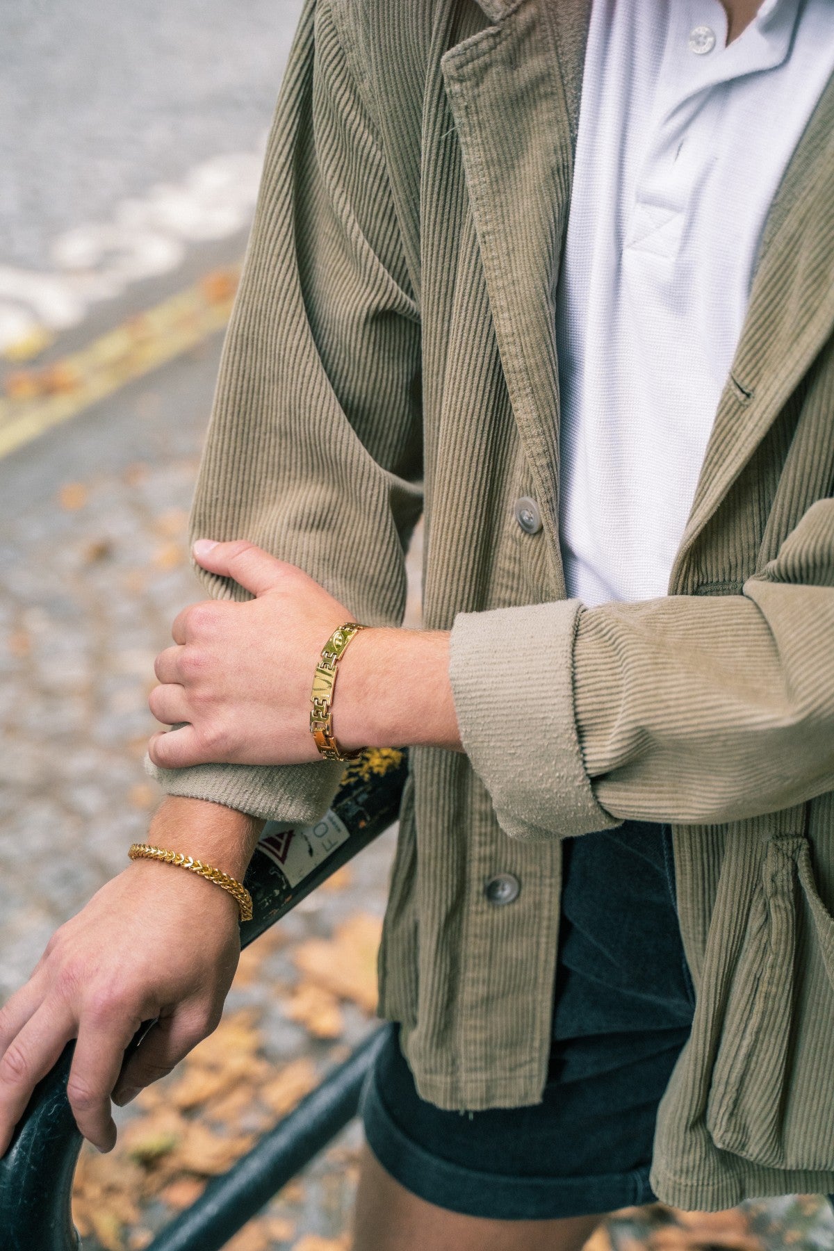 Stainless Steel Gold Bracelet