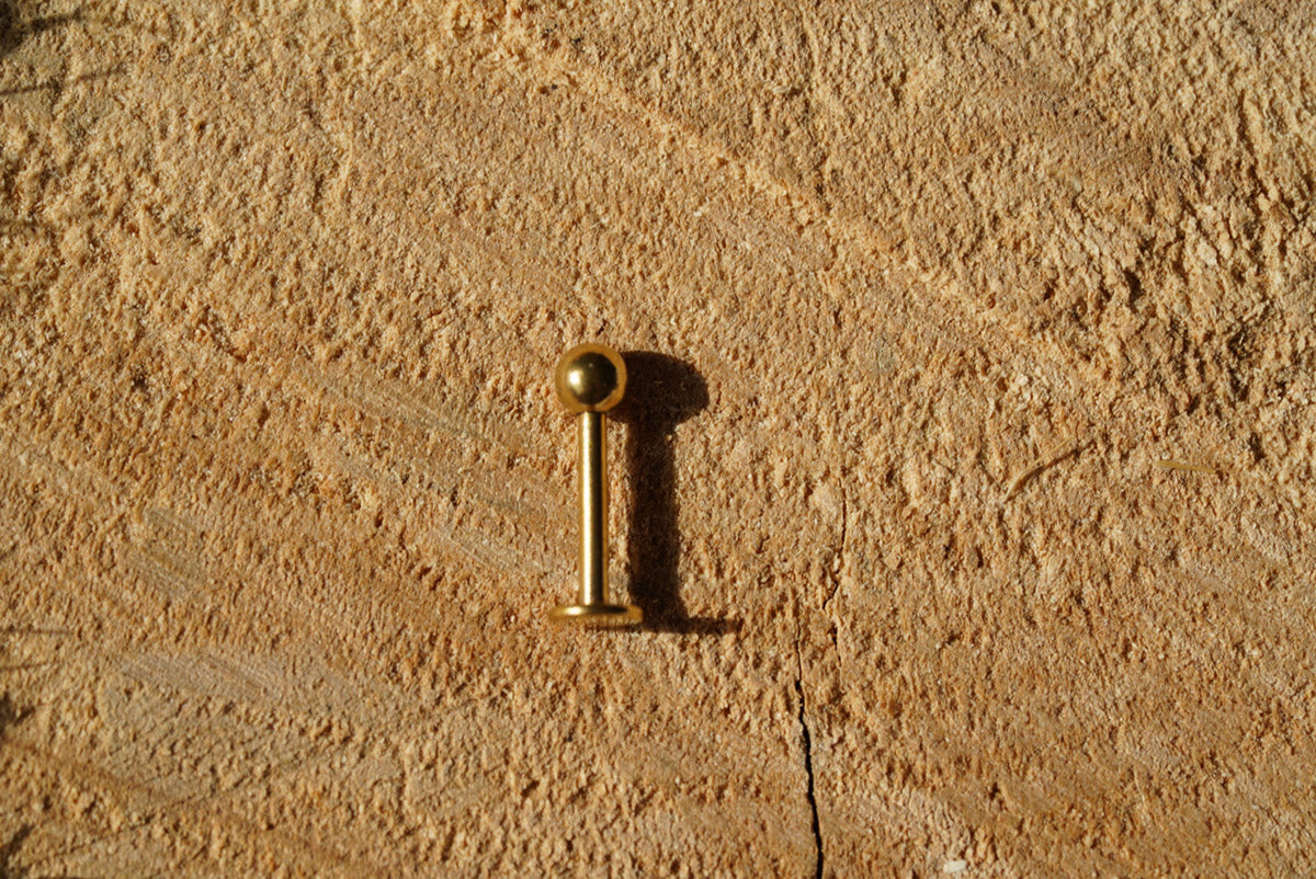 Stainless Steel Labret Piercing