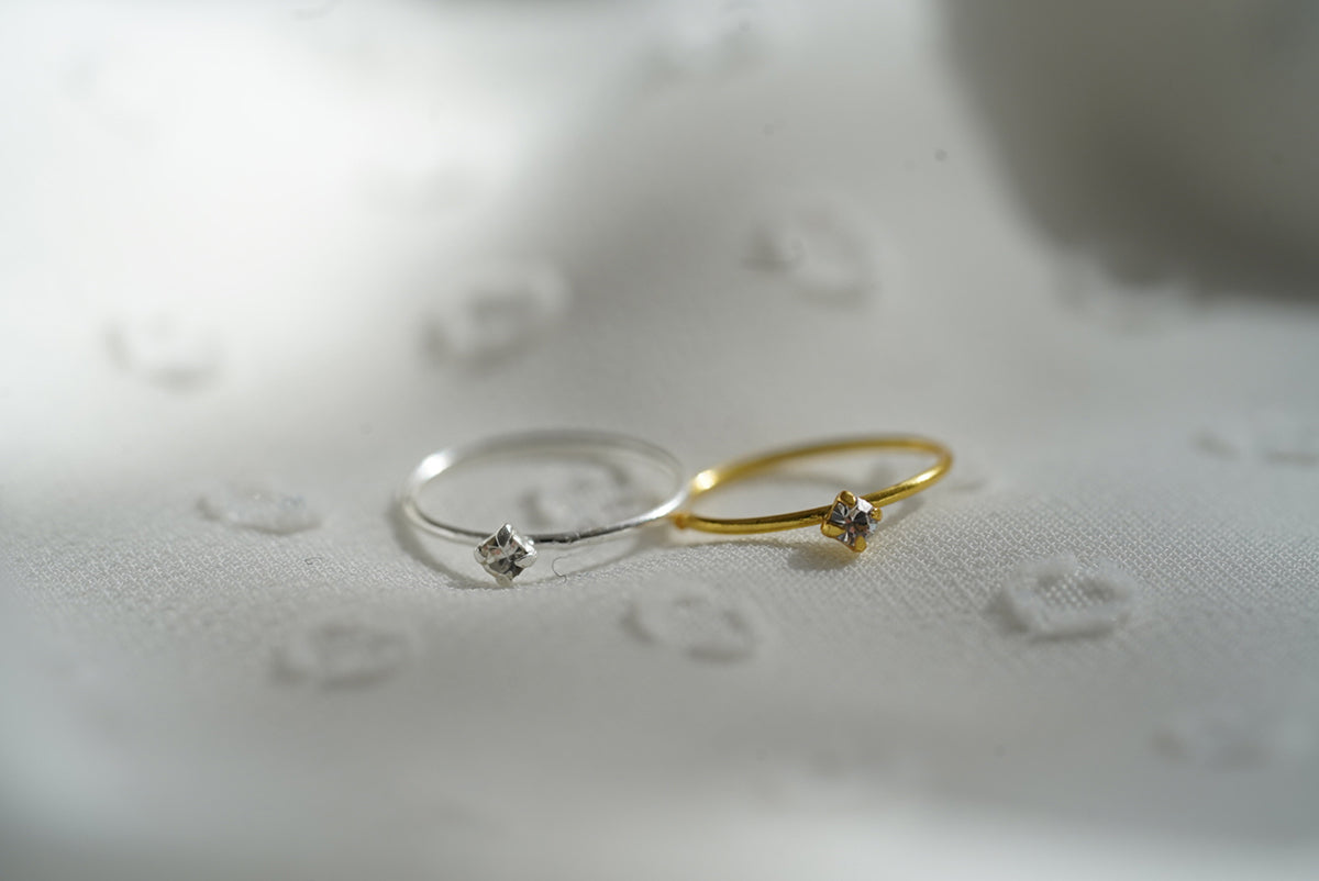 Sterling Silver Gold Plated Nose and Ear Piercing