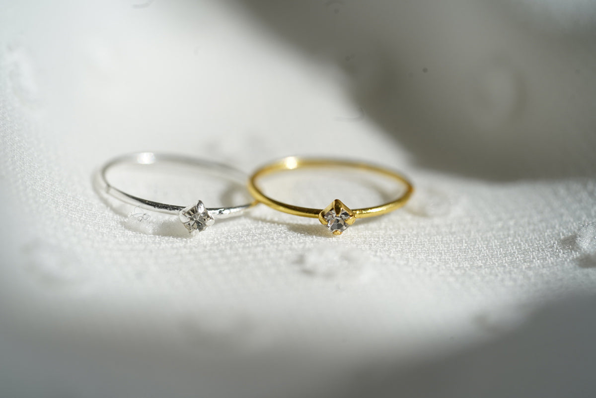 Sterling Silver Gold Plated Nose and Ear Piercing