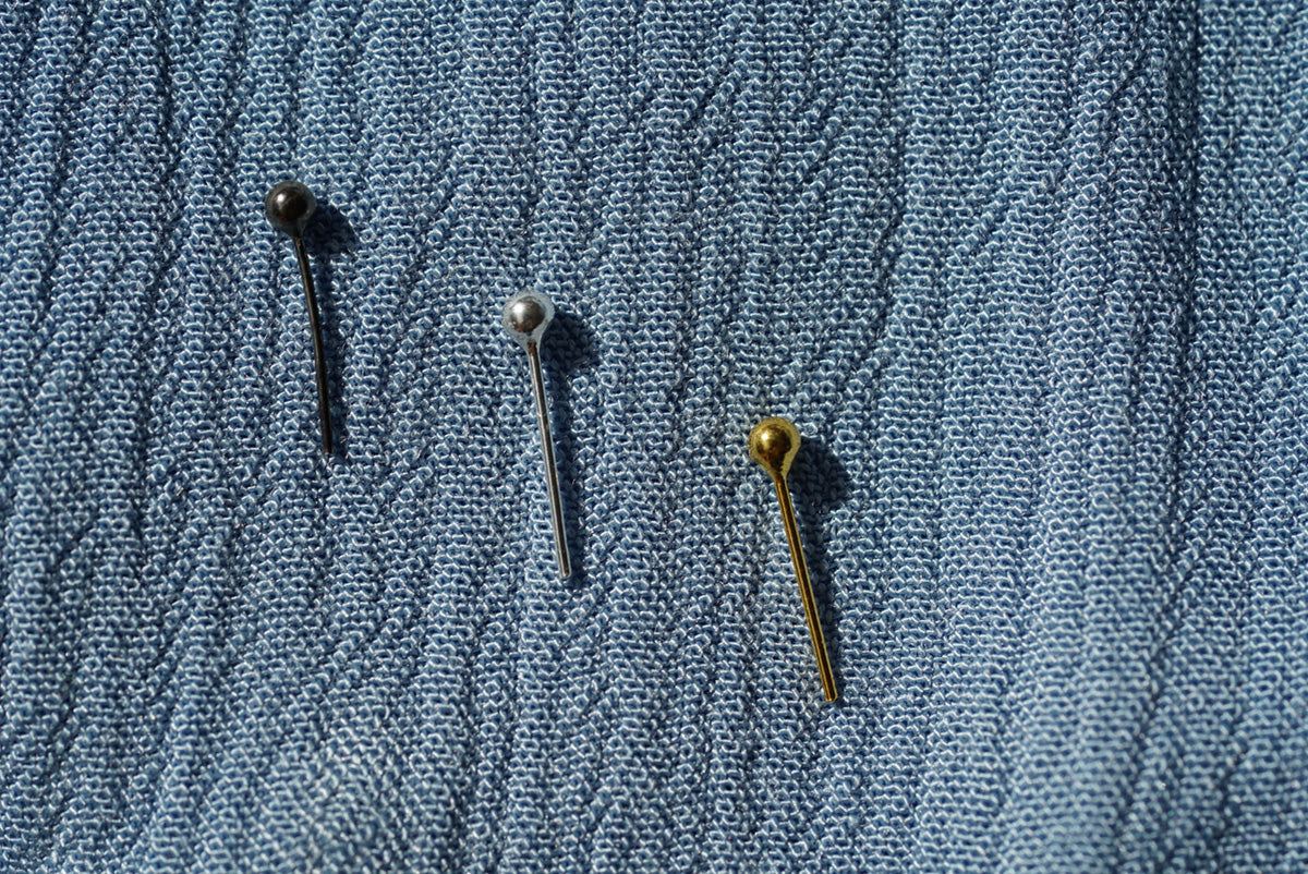 Sterling Silver Nose Stud With Ball