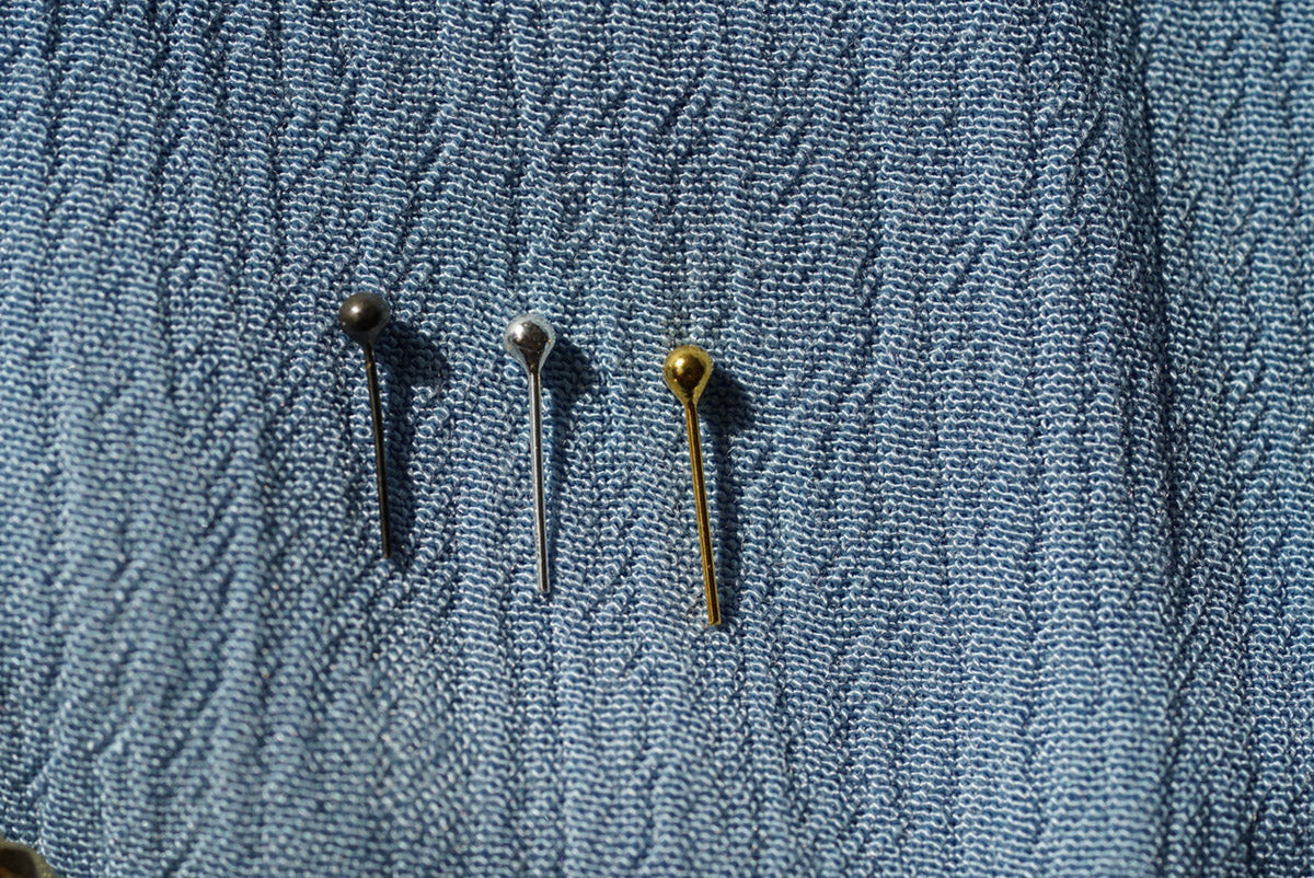 Sterling Silver Nose Stud With Ball