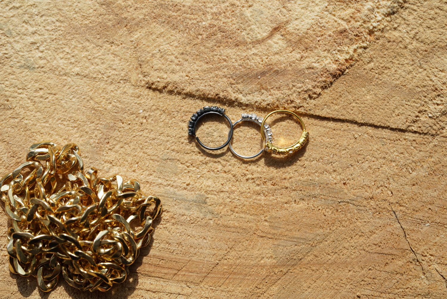 Sterling Silver Nose and Ear Hoop with 7 Gems