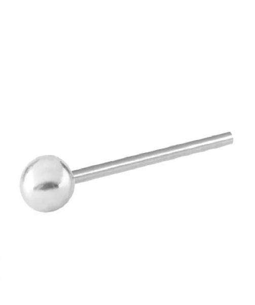 Sterling Silver Nose Stud With Ball